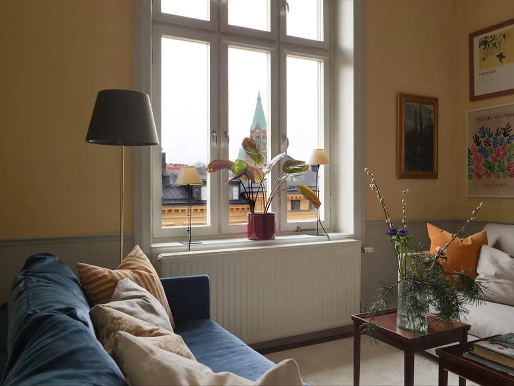 Urocza szwedzka kwatera z żółtą salą - Gallery image 5