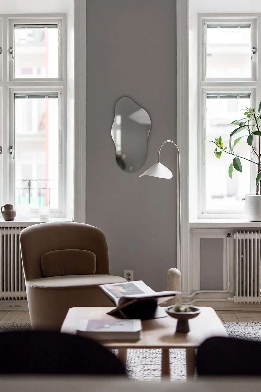 Intérieur Scandinave calme avec une atmosphère fraîche et agréable (60 m²) - Gallery image 1