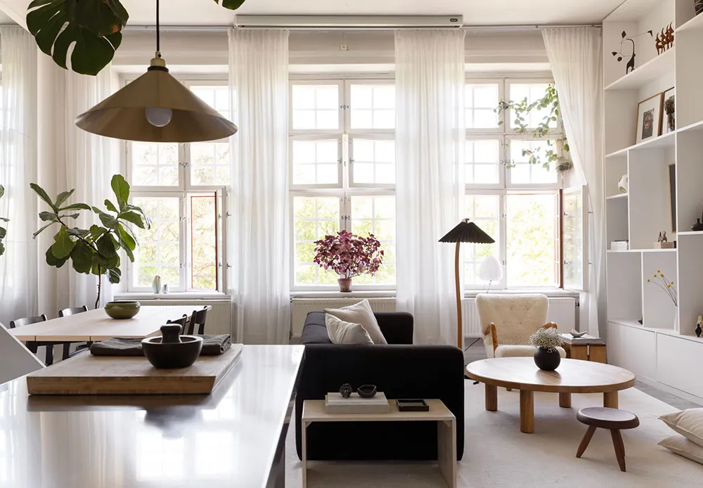 Светлый лофт в Стокгольме, который кажется больше, чем есть на самом деле - Gallery image 8
