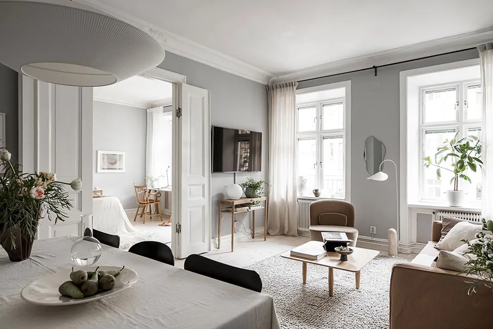 Intérieur Scandinave calme avec une atmosphère fraîche et agréable (60 m²) - Gallery image 25