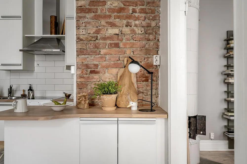 Kleine Wohnung in angenehmer Farbpalette mit praktischer Raumtrennung (35 qm) - Gallery image 14