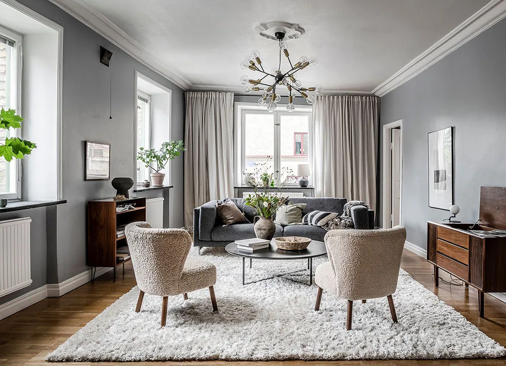 Gris que nunca saldrá de moda: apartamento escandinavo en gama monocromática - Gallery image 9