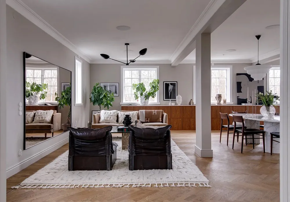 Zweiter Licht und elegantes Design: Überraschender Interior eines ländlichen Kottedgs in Schweden - Gallery image 7