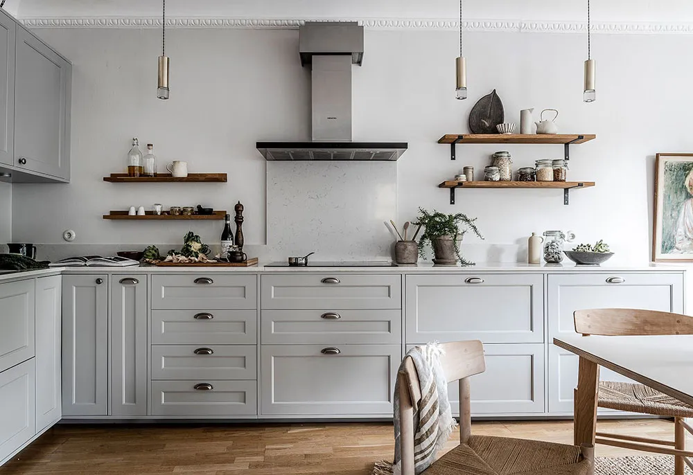 Gris que nunca saldrá de moda: apartamento escandinavo en gama monocromática - Gallery image 2