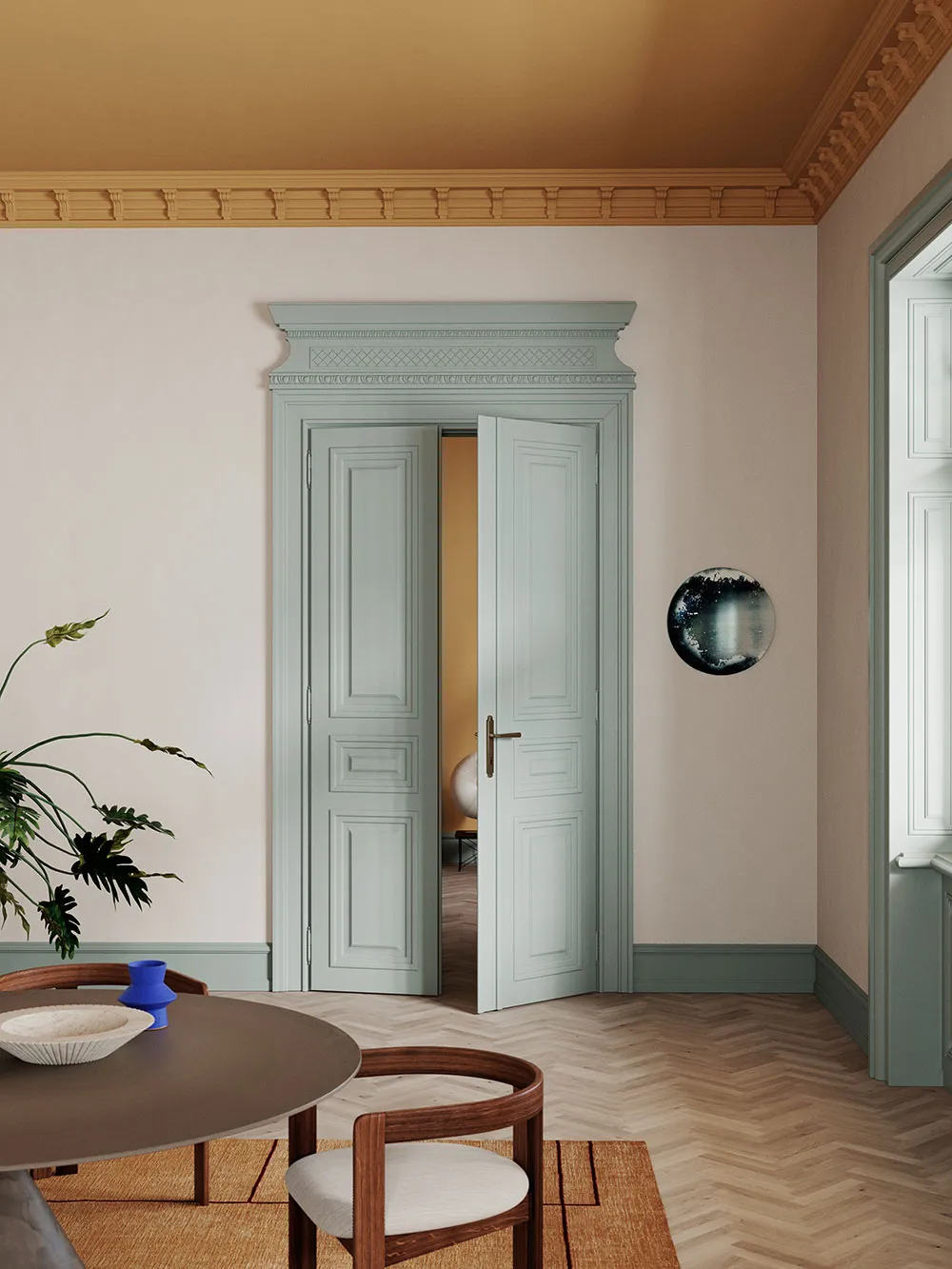 Superbes peintures intérieures Notes de designers danois - Gallery image 20