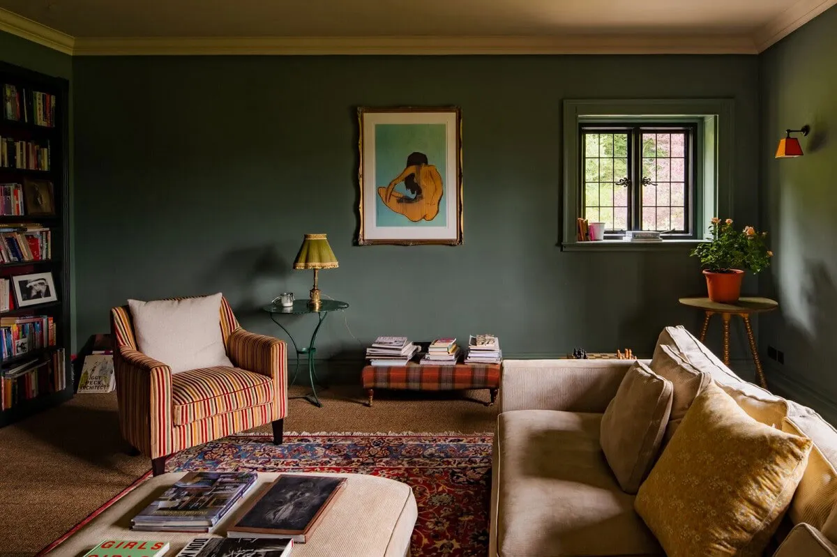 Красиві відтінки в дизайні загородного інтер'єру в Англії - Gallery image 14