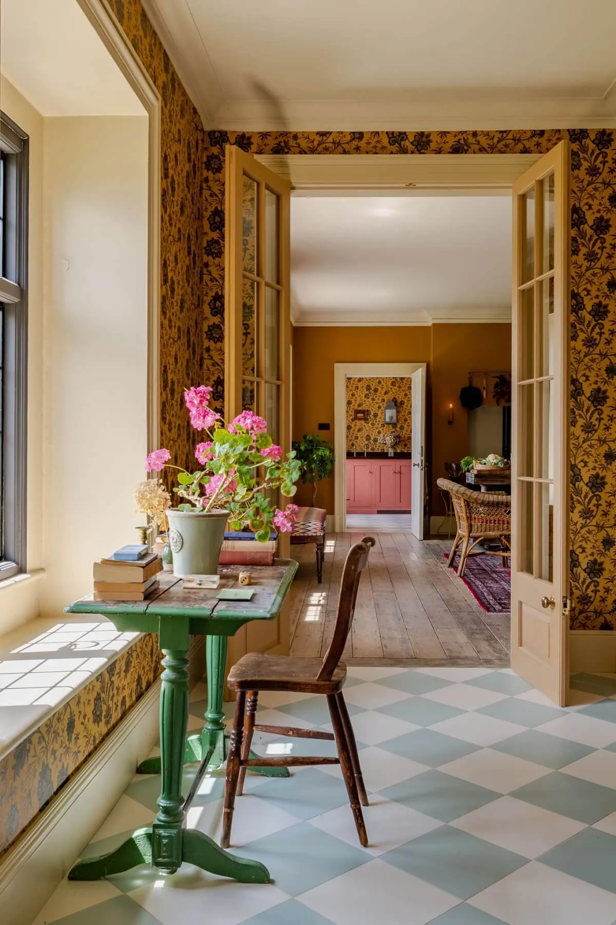 Красиві відтінки в дизайні загородного інтер'єру в Англії - Gallery image 1