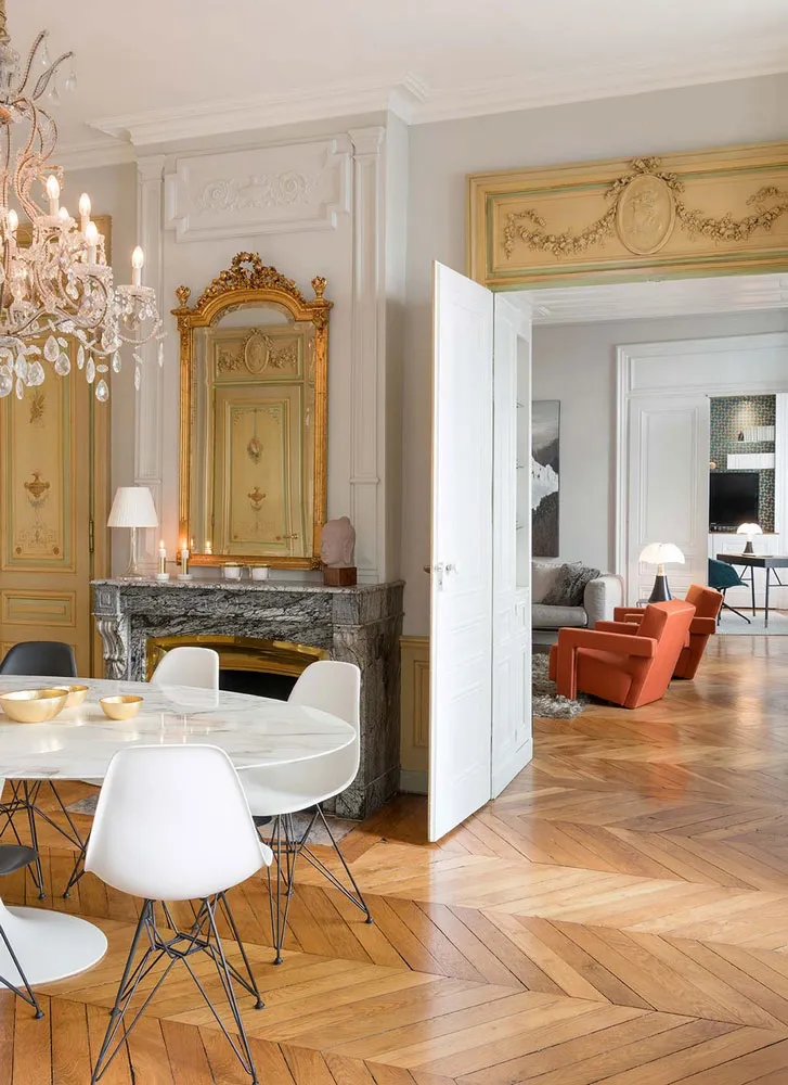 Une magnifique appartement parisien avec un décor classique élégant - Gallery image 7