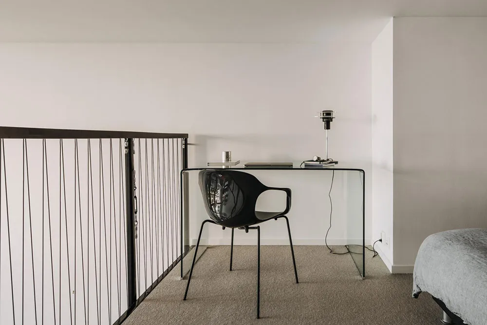 Kleiner Loft mit Dachgeschoss in Stockholm (35 qm) - 11