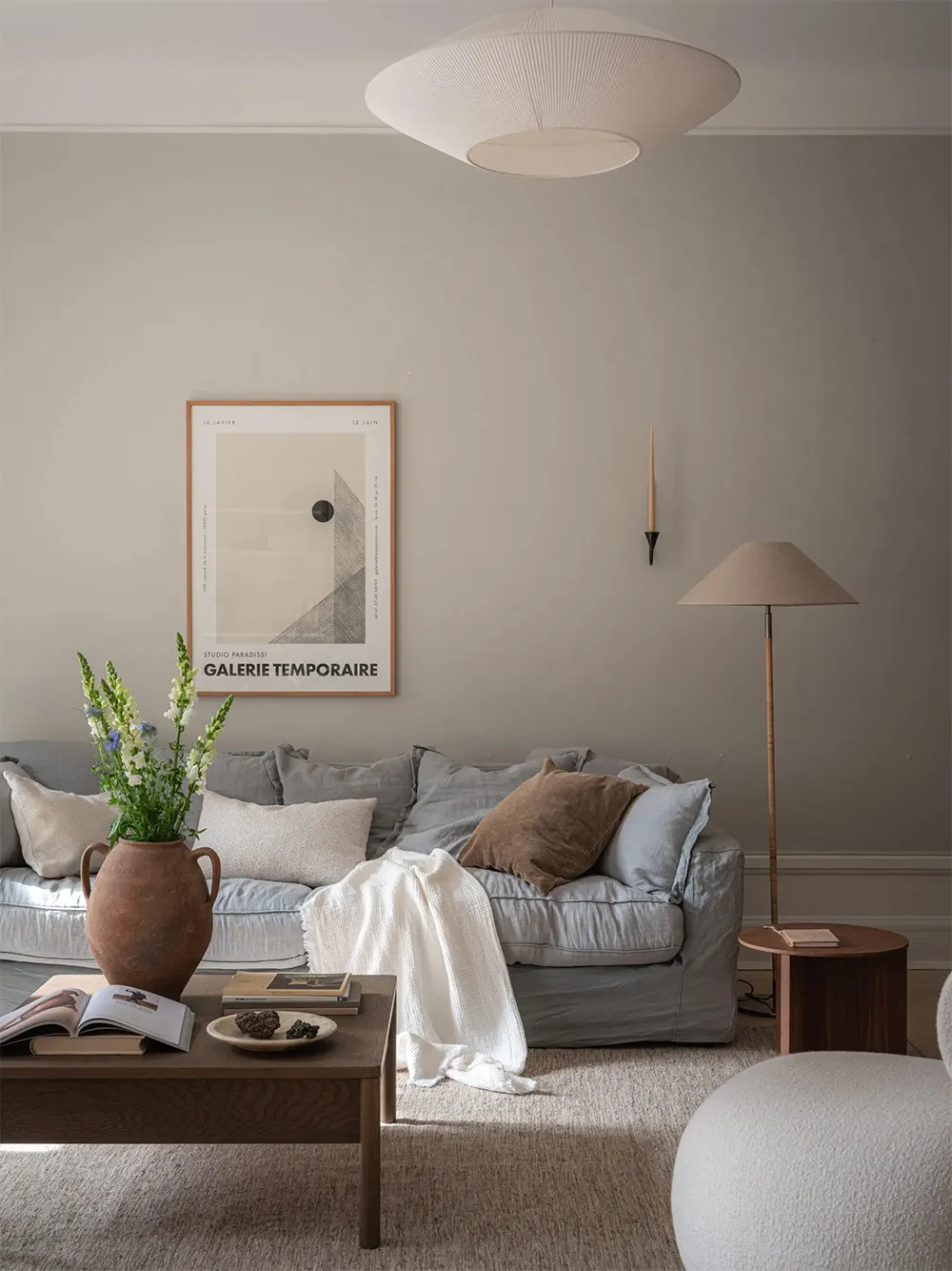 Мягкие пастельные оттенки в дизайне элегантной квартиры в Гётеборге - Gallery image 6