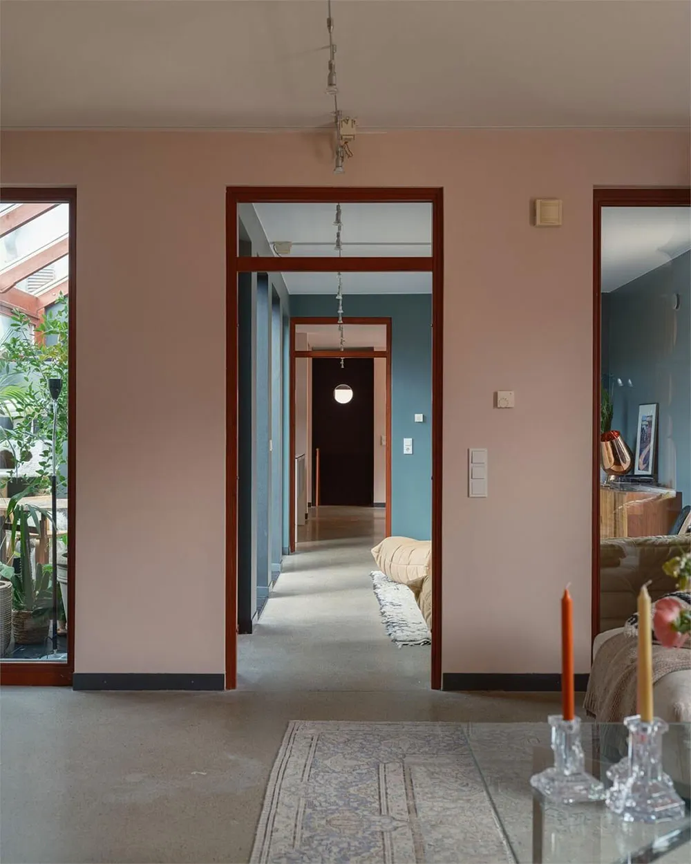 Pastel Interior Designs of a Townhouse with Unusual Architecture in Malmö - Gallery image 1