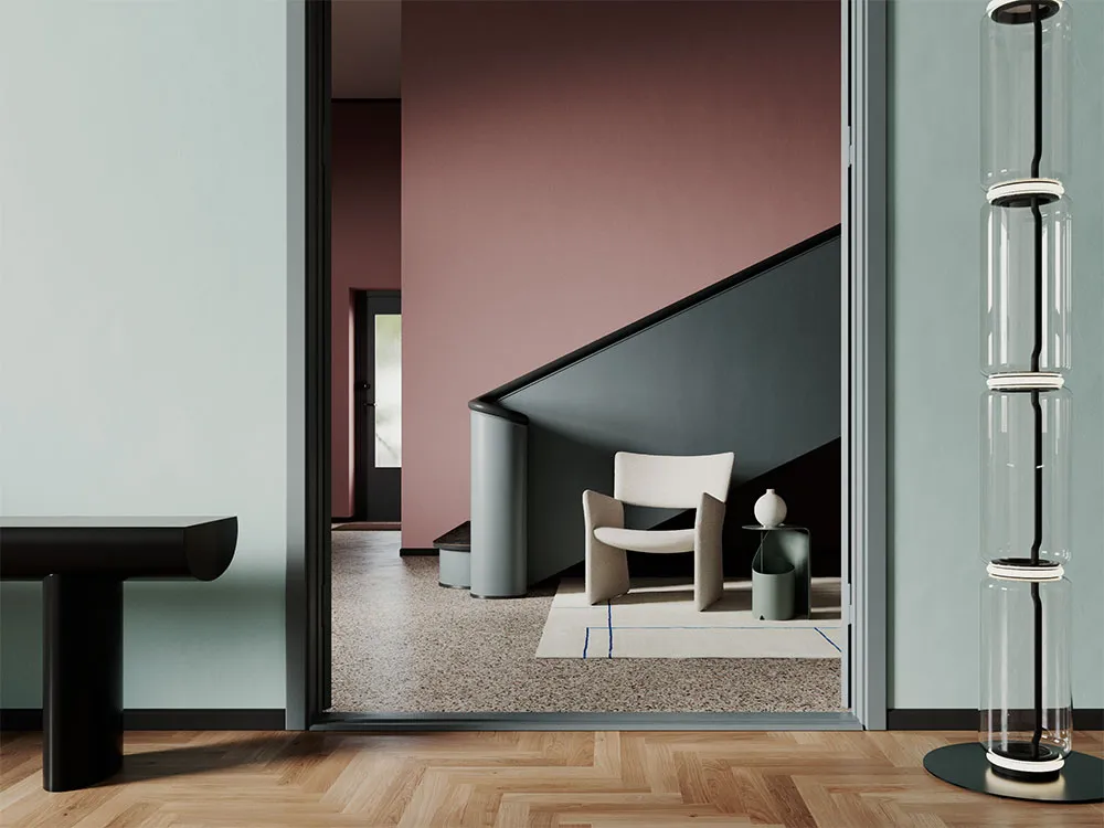 Superbes peintures intérieures Notes de designers danois - Gallery image 21