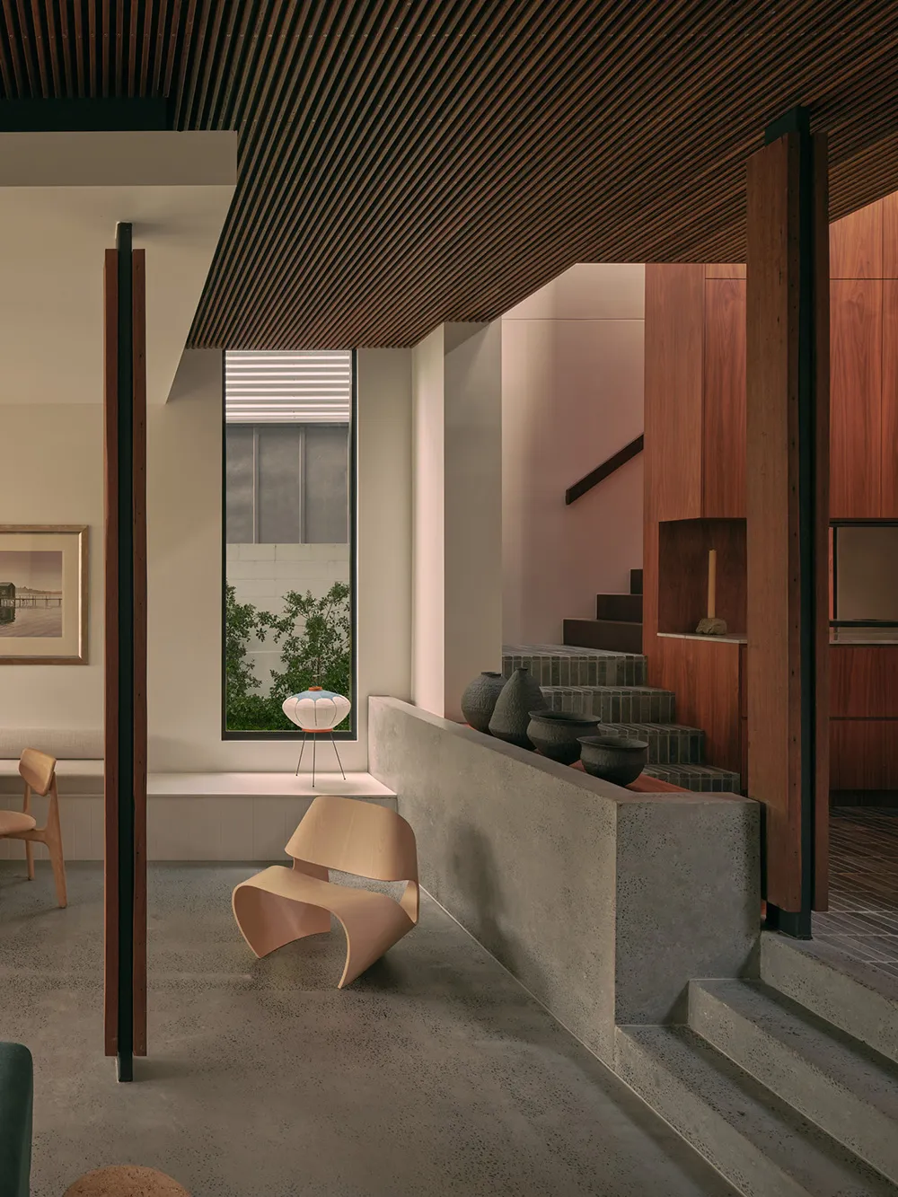 Бетон, дерево и стильный дизайн: дом в Брисбене - Gallery image 7