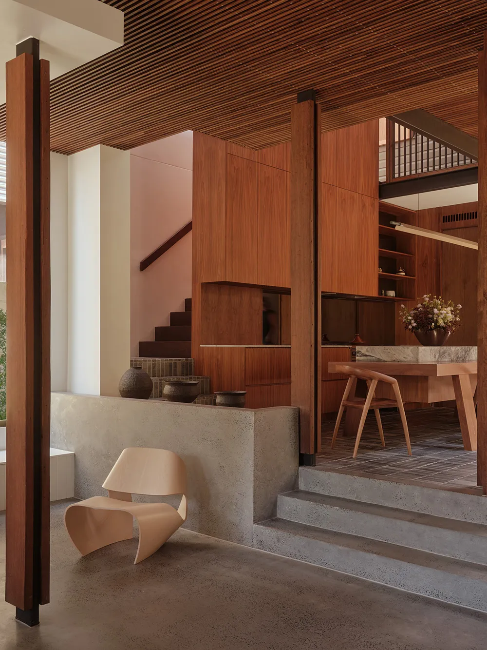 Бетон, дерево и стильный дизайн: дом в Брисбене - Gallery image 8