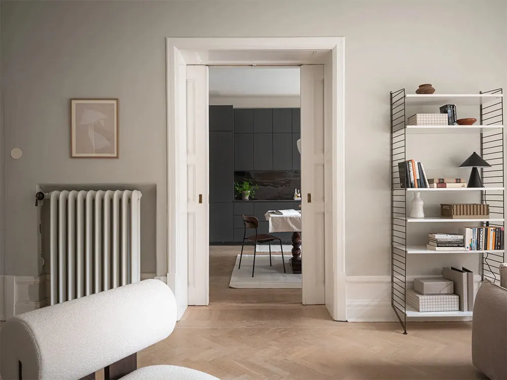 Мягкие пастельные оттенки в дизайне элегантной квартиры в Гётеборге - Gallery image 3