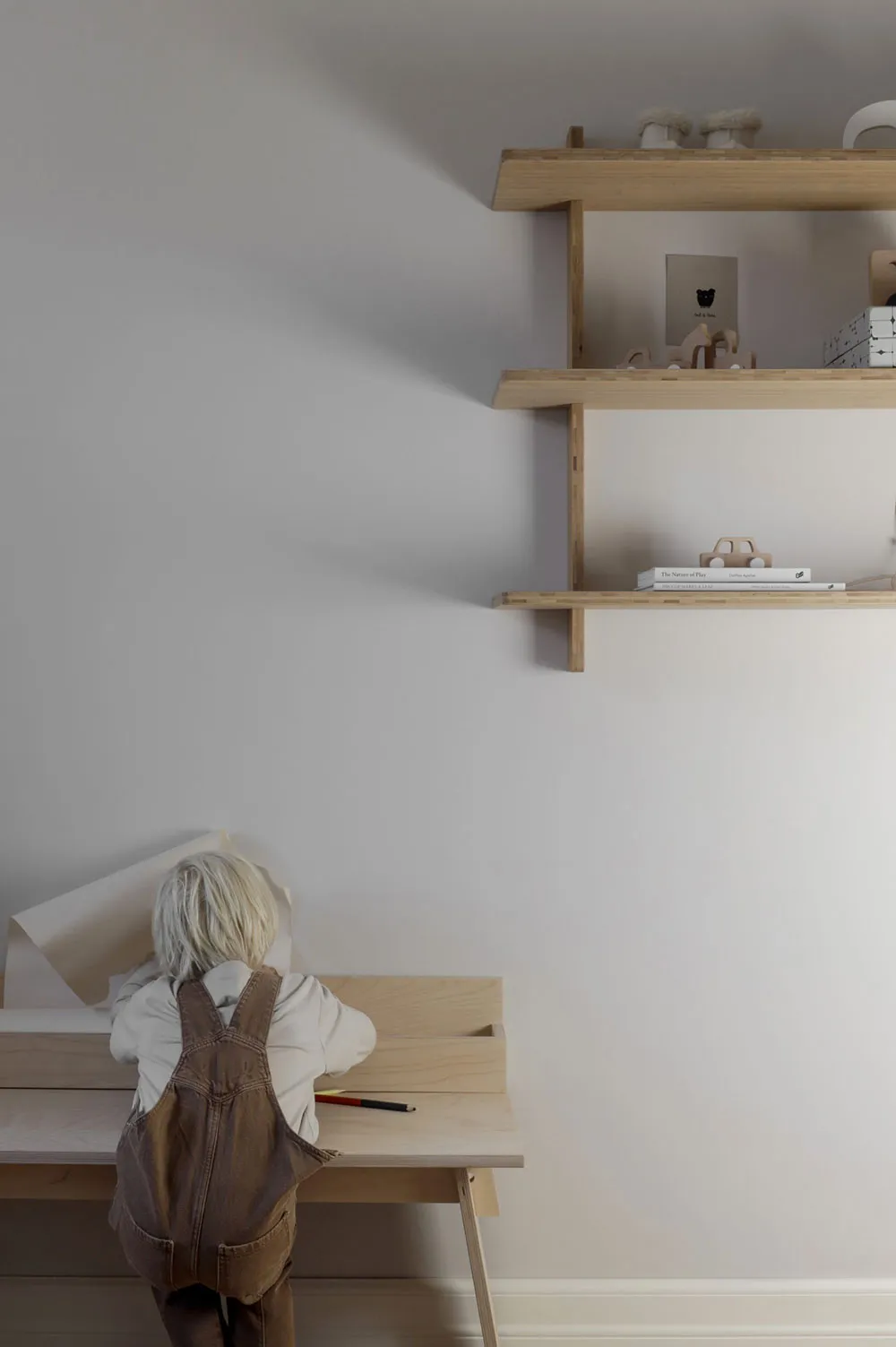 Elegancki minimalizm dla młodej rodziny z dziećmi w Oslo - 15