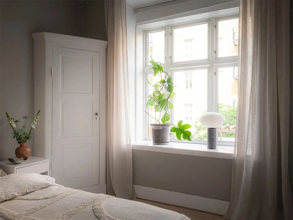 Мягкие пастельные оттенки в дизайне элегантной квартиры в Гётеборге - Gallery image 15