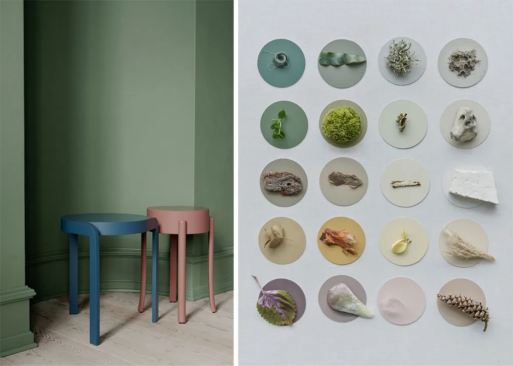 Superbes peintures intérieures Notes de designers danois - Gallery image 28