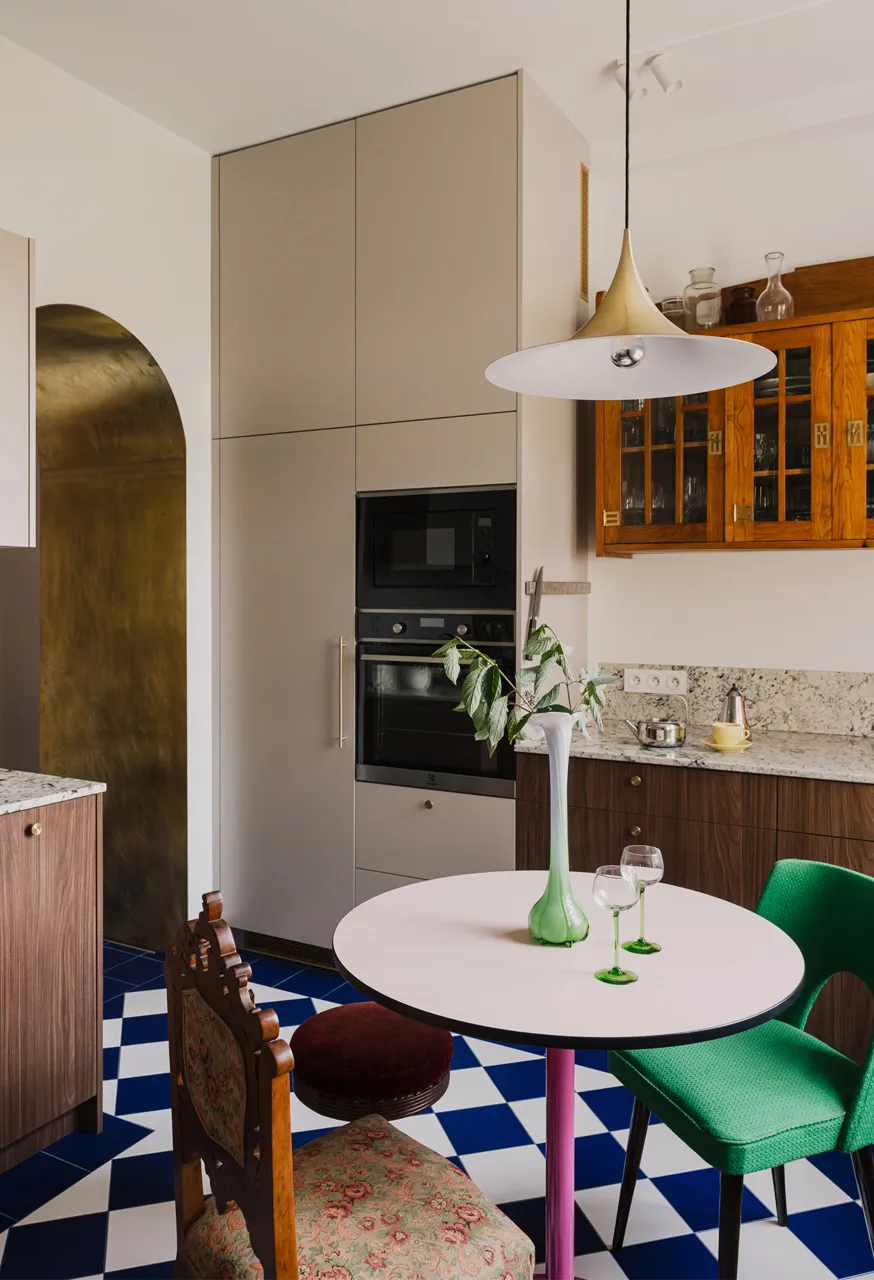 W krainie cudów: eklecticzną apartament w Krakowie (88 m²) - 11