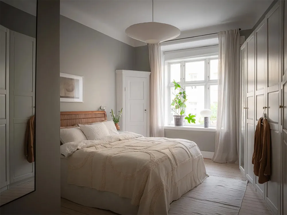 Мягкие пастельные оттенки в дизайне элегантной квартиры в Гётеборге - Gallery image 13