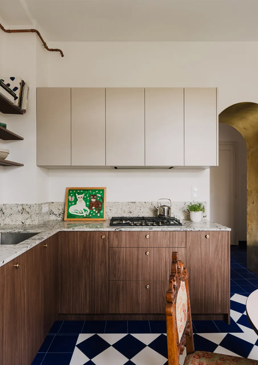 W krainie cudów: eklecticzną apartament w Krakowie (88 m²) - 13