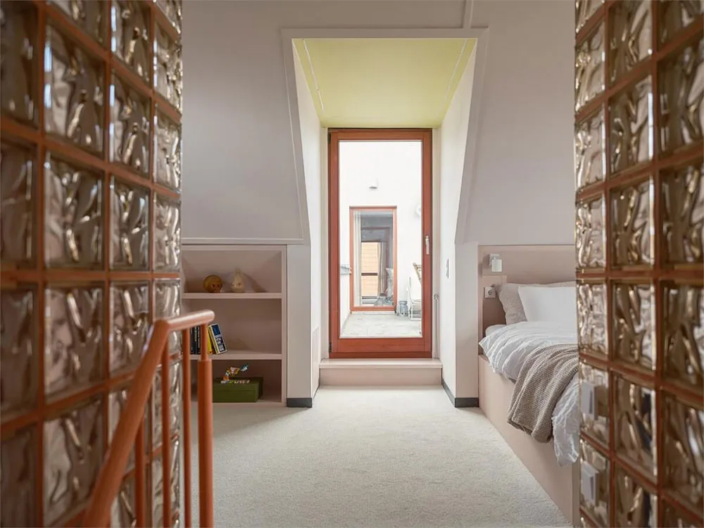 Pastel Interior Designs of a Townhouse with Unusual Architecture in Malmö - Gallery image 10