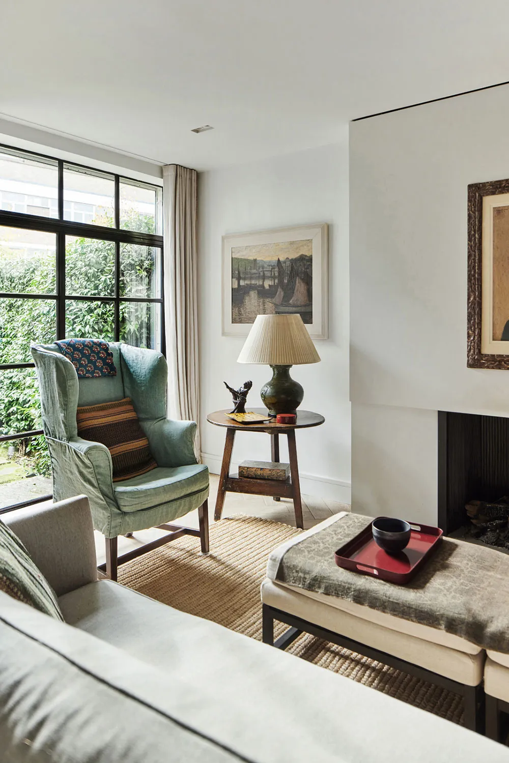 Таунхаус 1920 года в Лондоне с современными интерьерами и зеленым садом - Gallery image 2