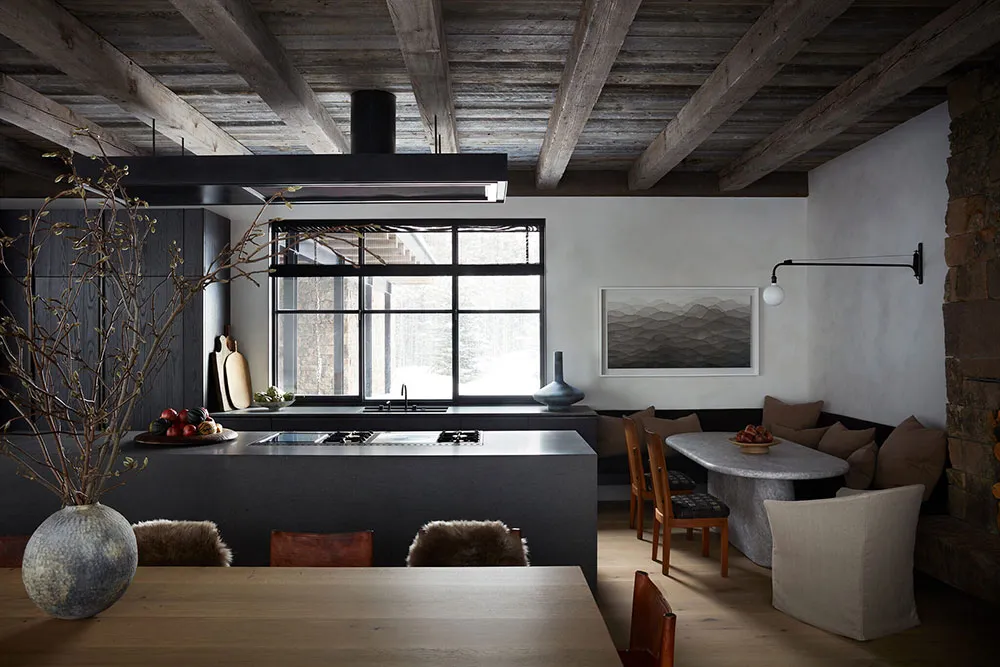 Rozkoszny design domu w górach w stanie Montana - Gallery image 6