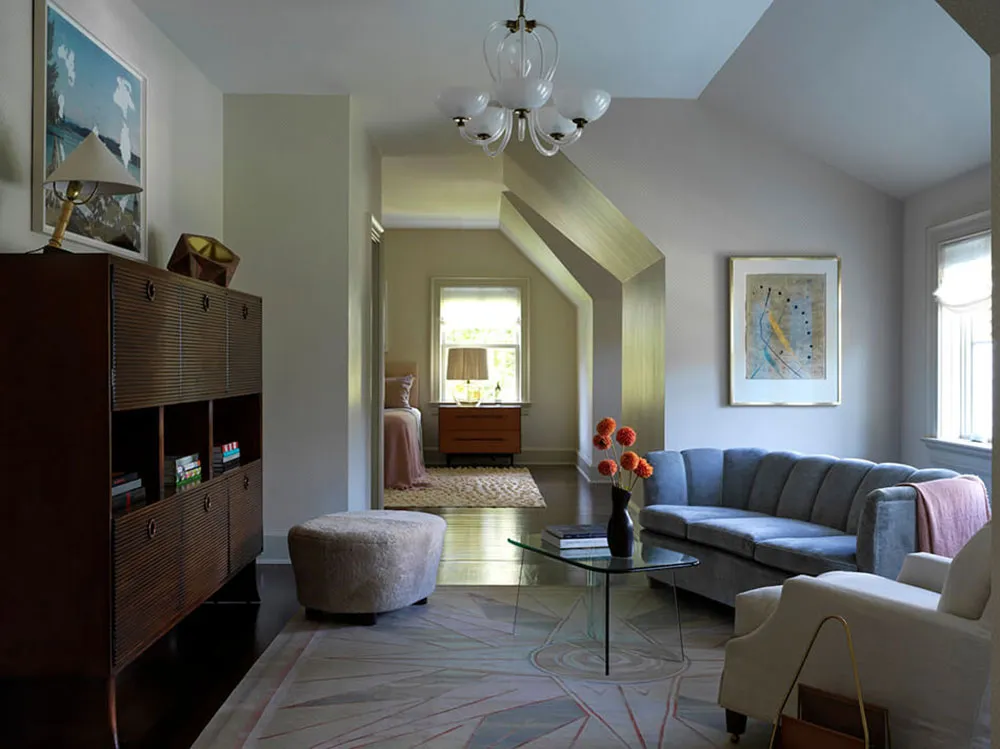 Intérieur traditionnel élégant dans une gamme moderne intéressante à Long Island - Gallery image 13