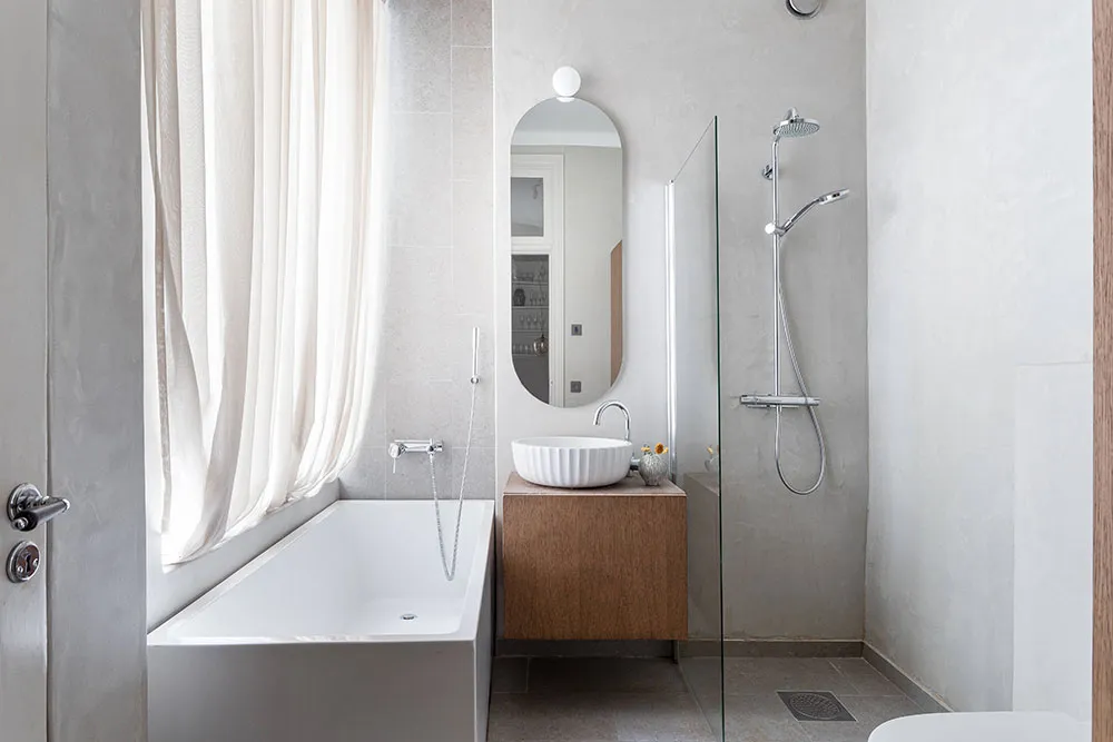 Là-dedans, plafond accentué et meubles élégants : appartement à Stockholm (72 m²) - Gallery image 15