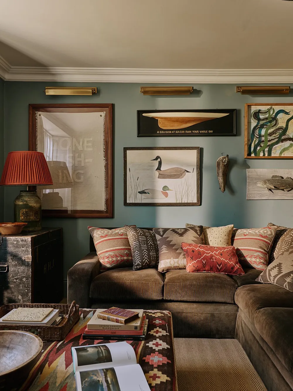 Notes marines légères dans le design d'un cottage anglais - Gallery image 12