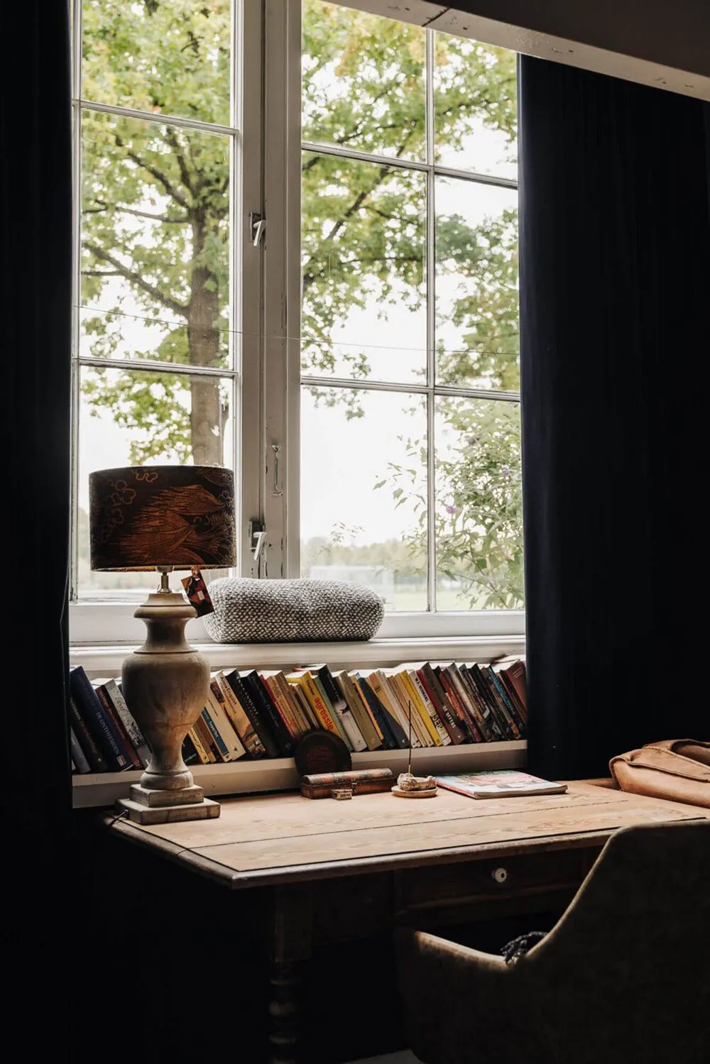 Black floors, white ceilings: amazing house in former school building in Netherlands - Gallery image 5
