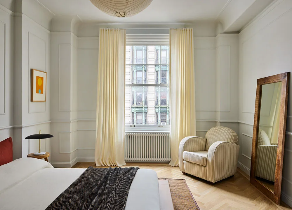 Légères notes parisiennes dans le design d'un appartement à Manhattan - Gallery image 11