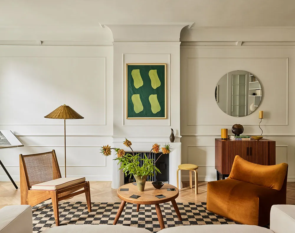 Légères notes parisiennes dans le design d'un appartement à Manhattan - Gallery image 4