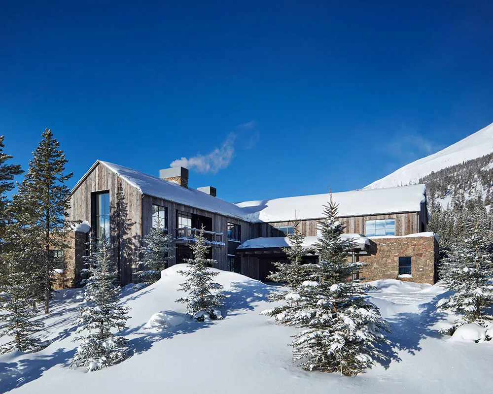 Rozkoszny design domu w górach w stanie Montana - Gallery image 2