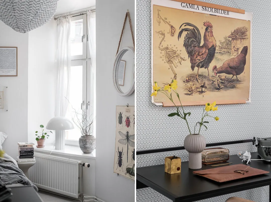 Ziegelsteinwand als Hauptakzent im Design einer Wohnung in Schweden - Gallery image 21