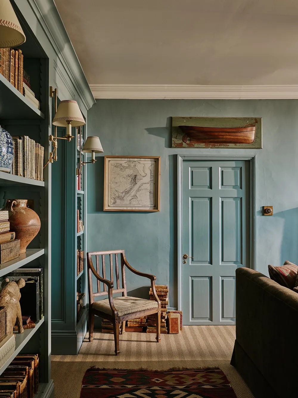 Notes marines légères dans le design d'un cottage anglais - Gallery image 13