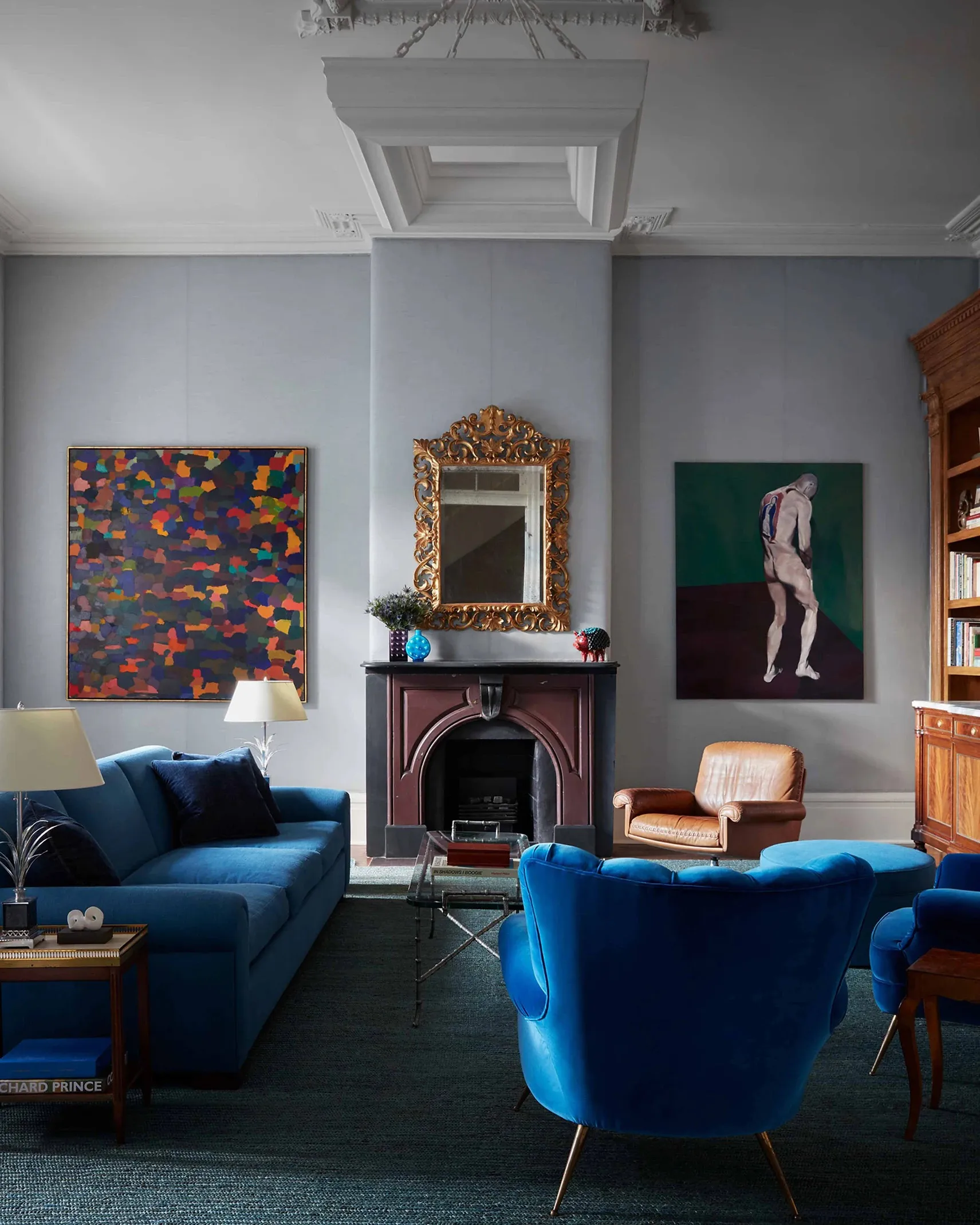 Clásica lujo y atrevido arte contemporáneo: casa en Nueva Orleáns - Gallery image 1