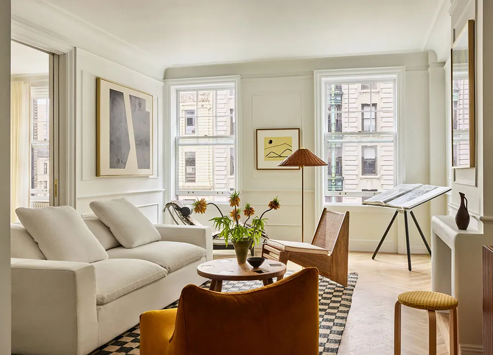 Légères notes parisiennes dans le design d'un appartement à Manhattan - Gallery image 2