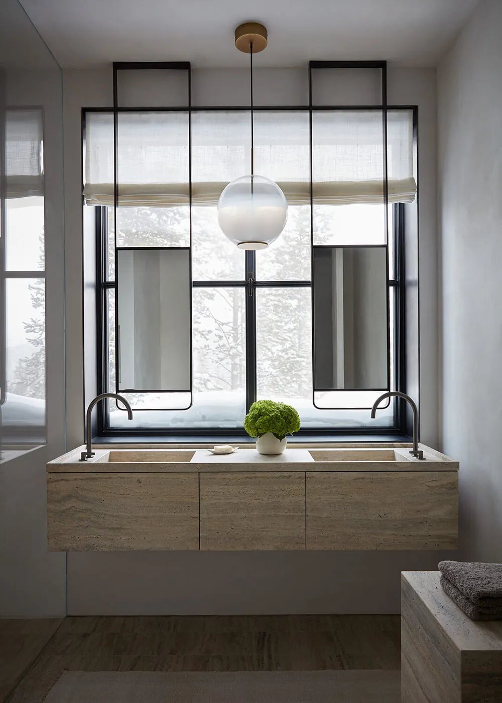 Rozkoszny design domu w górach w stanie Montana - Gallery image 20