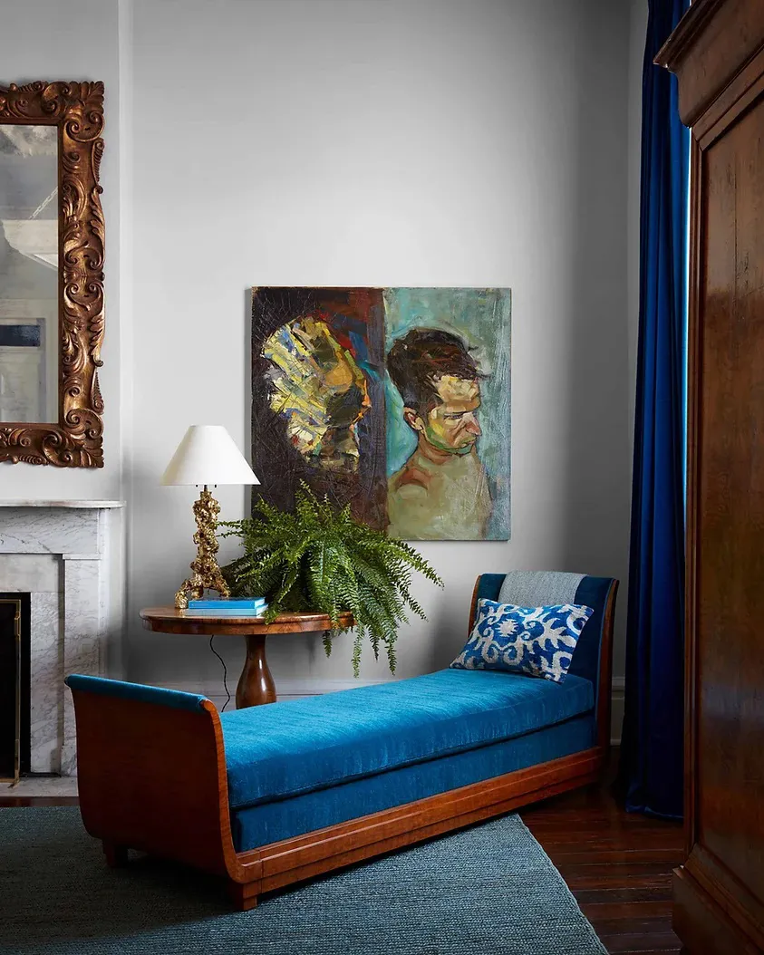 Clásica lujo y atrevido arte contemporáneo: casa en Nueva Orleáns - Gallery image 6