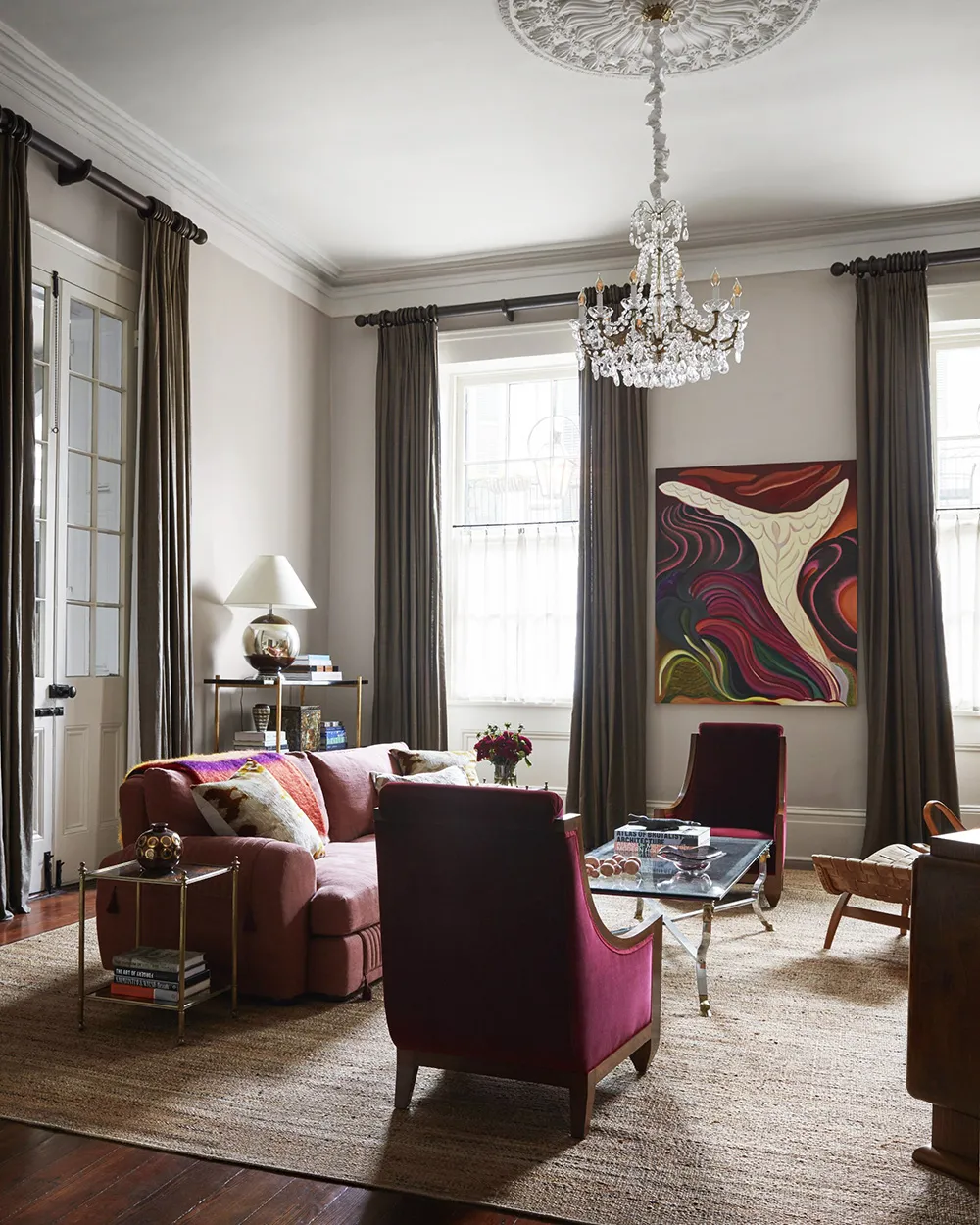 Clásica lujo y atrevido arte contemporáneo: casa en Nueva Orleáns - Gallery image 10