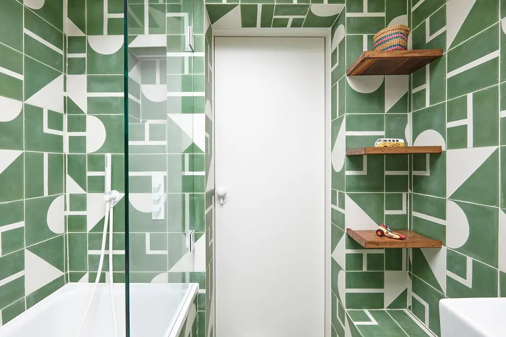 Tonos pasteles suaves y diseño juguetón: casa en Londres - Gallery image 19