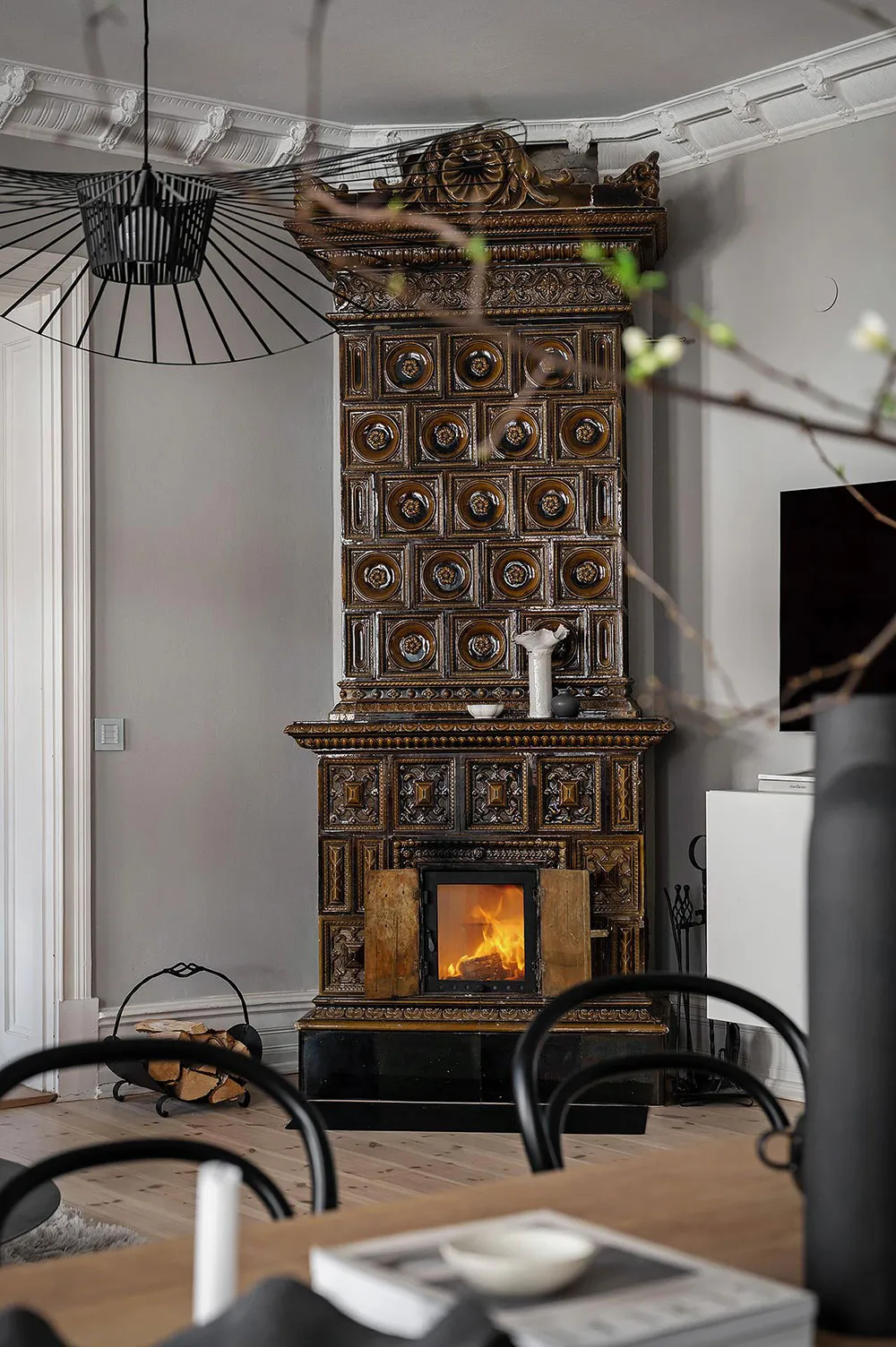 Pared de ladrillo y tonos tierra: apartamento en Gotemburgo (88 m²) - Gallery image 12