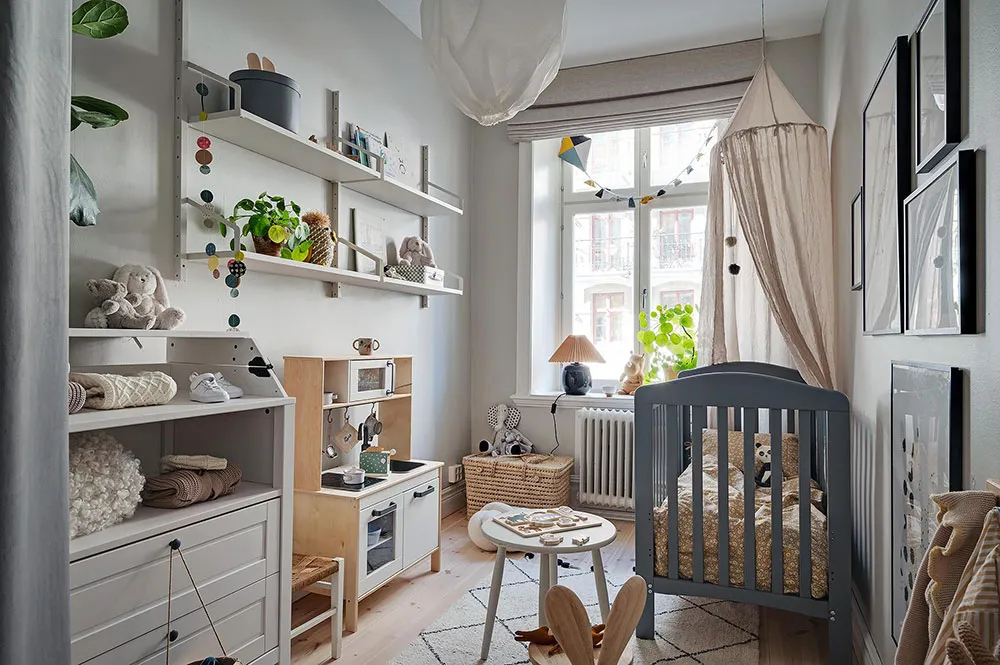 Pared de ladrillo y tonos tierra: apartamento en Gotemburgo (88 m²) - Gallery image 20