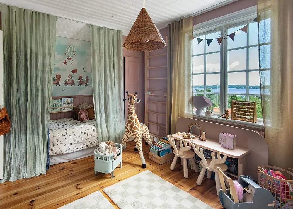 Stylowe odcienie w дизайnie tradycyjnej乡村 wиллы przy jeziorze w Szwecji - Gallery image 17