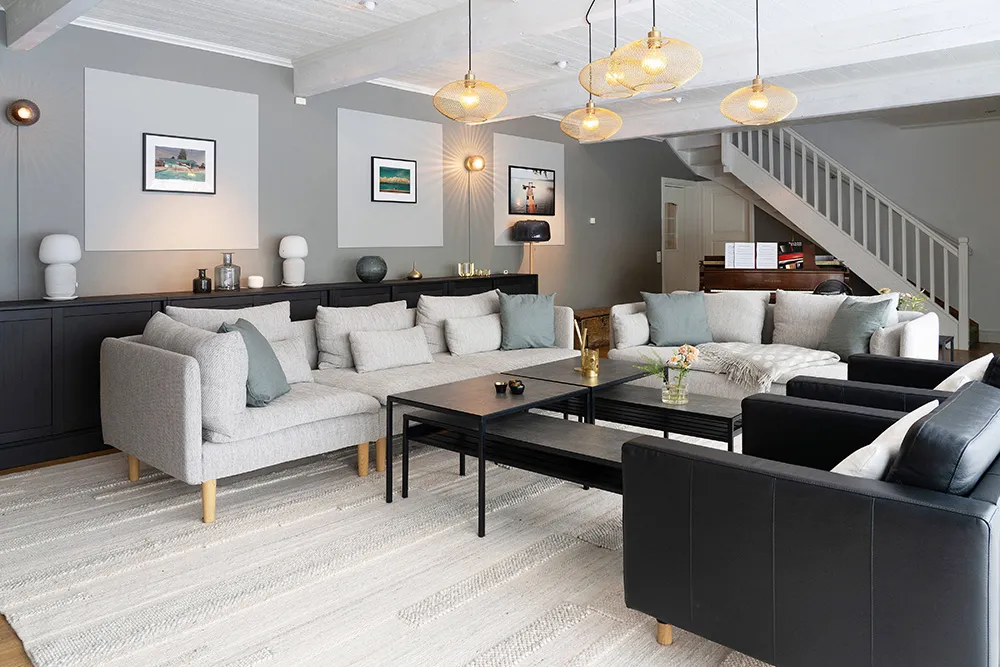 Villa blanca junto al lago en Suecia con su propio muelle - Gallery image 9