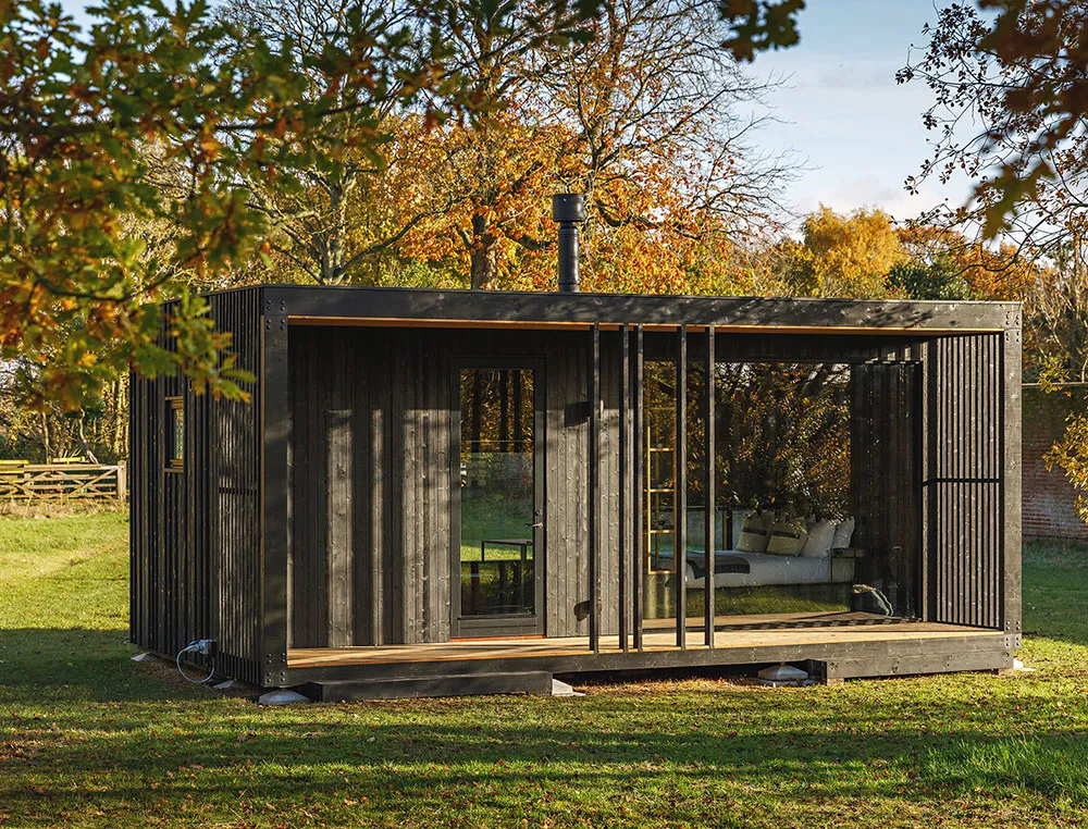 Kompakter moderner Holzhütchen für den Natururlaub (18 qm) - Gallery image 2