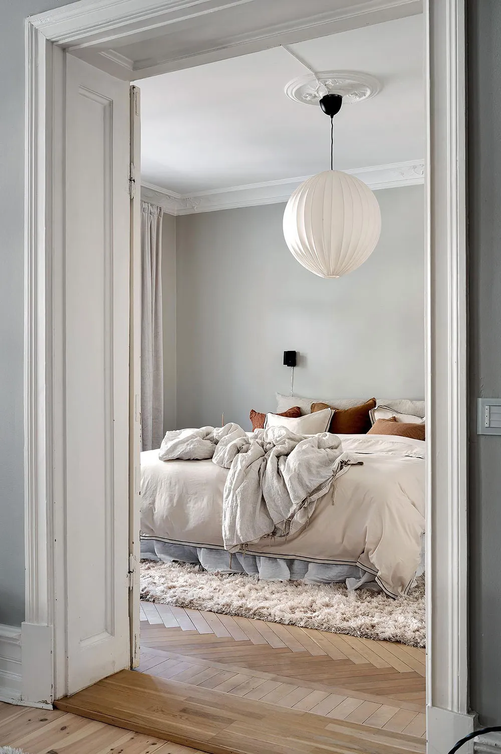 Pared de ladrillo y tonos tierra: apartamento en Gotemburgo (88 m²) - Gallery image 17