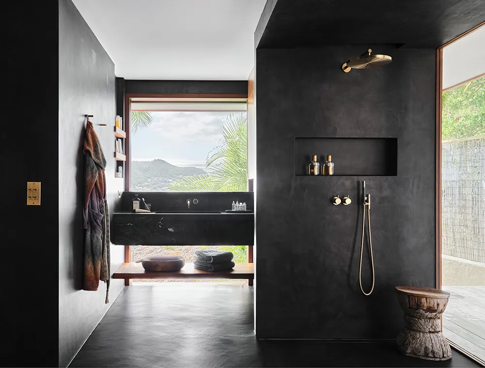 Dramatic Design with Black Accents on a Caribbean Island - Gallery image 7